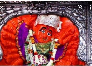 चौथी माळ – भव्यदिव्य मूर्ती असलेली सप्तशृंगी देवी