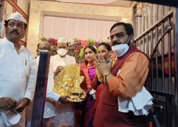 दिवेआगरमध्ये पुन्हा सुवर्ण गणेशाची प्रतिष्ठापना