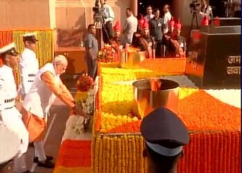 अमर जवान ज्योत आता राष्ट्रीय युद्ध स्मारकाजवळ